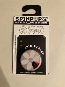 Spinpop Game On! Loves Me…Loves Me Not! PopUp Phone Grip Flower Heart Wheel - Zdjęcie 1 z 2
