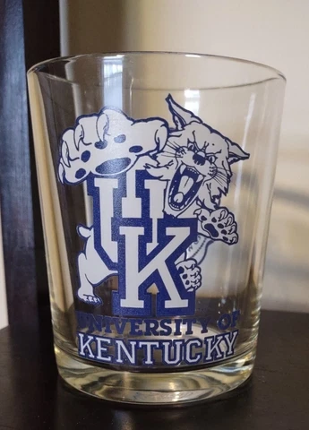 University Of Kentucky UK BP Oil/Gulf Division Collectible Cocktail Glass Cover