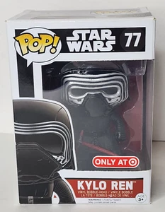 Kylo-Ren Star Wars Funko Pop Objetivo Exclusivo Sin usar, en caja Nuevo #77 - Imagen 1 de 7