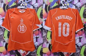 Netherland Football National Team V.Nistelrooy #10 Soccer Jersey Top Nike Mens M - Picture 1 of 12