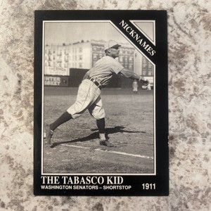 1992 Conlon TSN #557 Kid Elberfeld  Mlb Baseball Card New York Yankees Black