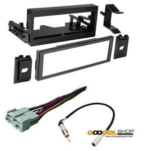 Car Radio Single DIN Stereo Install Kit for 1999-2002 Chevy Silverado 1500/2500 - Picture 1 of 5