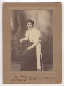 LOUELLA PAULINE BISHOP SITS FOR THE FOTOGRAFIST : PRESQUE ISLE, MAINE - Picture 1 of 4