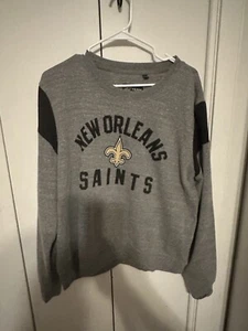 New Orleans Saints Team Apparel Sweatshirt XL - Picture 1 of 4