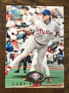 1995 Topps Stadium Club #4 Curt Schilling Philadelphia Phillies