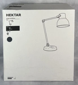 IKEA HEKTAR Work lamp with wireless and USB charging, dark gray BRAND NEW - Picture 1 of 7