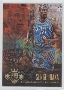 2013-14 Panini Court Kings Gold /25 Serge Ibaka #19