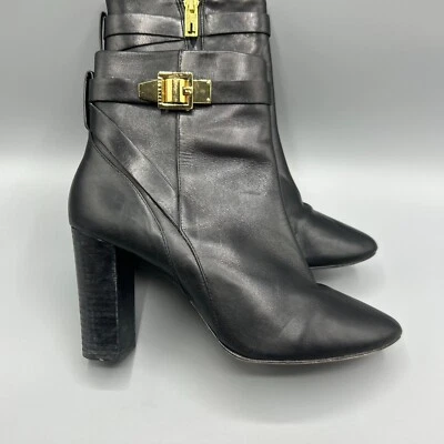 Ботинки Ted Baker Indra черные кожаные размер ЕС 37,5 /США размер 7 - Изображение 1 из 4