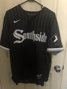 Nike Chicago White Sox Yoan Moncada City Connect Jersey Size Large Brand New - Picture 1 of 10
