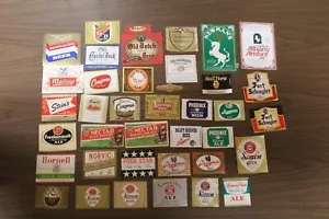 Lot of 36 Vintage Beer Labels- ASSORTED NEW YORK NY BREWERIES - Picture 1 of 8