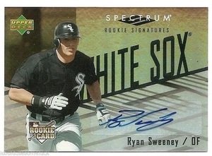 2007 UPPER DECK SPECTRUM AUTOGRAPH Ryan Sweeney #143 - Picture 1 of 1