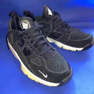 Nike air huarache Low, nero N bianco, Regno Unito 7,5, 749447-010 - Foto 1 di 13