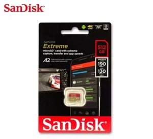 SanDisk 512GB Extreme microSDXC card +SD adapter, microSD card for smartphones, - Picture 1 of 9