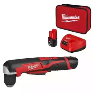 Milwaukee C12RAD-202B Trapano ad angolo retto subcompatto 12 V con batterie 2x2,0 Ah - Foto 1 di 4