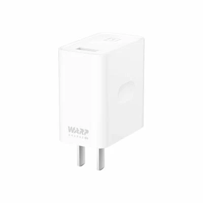 Official OnePlus 3/3T/5/5T/6/6T 30W Warp Charger with Quick Rapid Charge Power  - Image 1 of 3