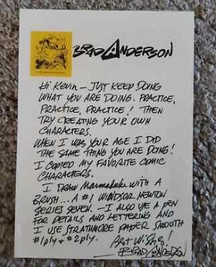 BRAD ANDERSON: Marmaduke ALS Letter Signed/Autographed - Picture 1 of 1