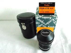 KENKO 180 GRAD FISH-EYE ZUBEHÖROBJEKTIV MIT KAPPEN & ETUI - Bild 1 von 5