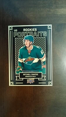 2022-23 Upper Deck UD Portraits Mitchell Chaffee - Image 1 of 2