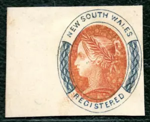 Australia States NEW SOUTH WALES Classic SG.102 (6d) REGISTERED Mint c£3k+ SBB12 - Picture 1 of 12