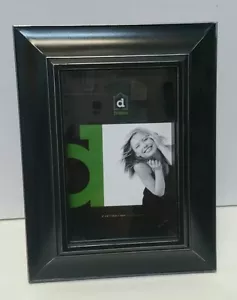 3d shadow box Phillip black wooden photo picture frame 5x7, glass front, 2cm box - Picture 1 of 11