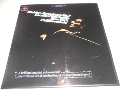 Mahler "Symphony No.7" Bernstein 1966 Box Set (2xLP's) Oz CBS S2BR220021 NM - Image 1 of 4