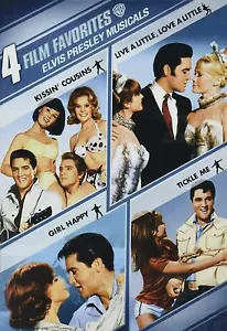 Elvis Presley Musicals Tickle Me + Girl Happy + Kissin Cousins New R4 DVD - Picture 1 of 1