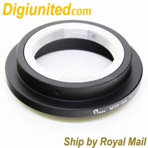 M39 LTM mount lens to Nikon Z mount Mirrorless full frame camera adapter Z7 Z6 - Picture 1 of 2