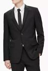 Theory Black Stretch Wool Wellar Suit Jacket L32004 Men's Size 42 Regular