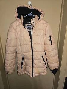 JUSTICE GIRL COAT Used SIZE 14/16 Pink - Picture 1 of 11
