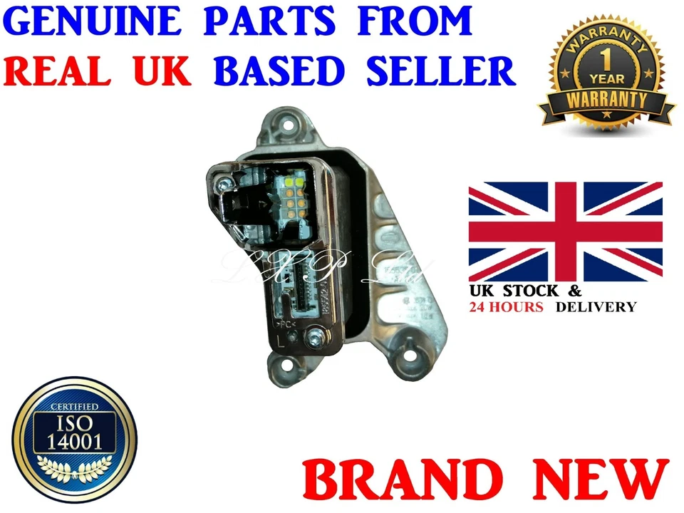 Genuine LED DIRECTION INDICATOR SIDELIGHT SIGNAL BLINKER Module Unit For BMW 5 - Image 1 of 3