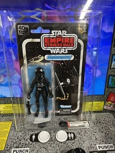 Hasbro Star Wars Black Series ESB 40th Imperial Tie Fighter Pilot AFA U80 NM - Picture 1 of 12