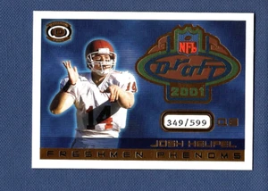 2001 Pacific Dynagon Freshman Phenoms #3 Josh Heupel 349/599 - Picture 1 of 2