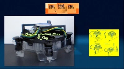 Intel Core i7 Cooler Heatsink Fan for i7-4790 i7-4790K i7-4790s S-i7-4790T - New - Image 1 of 4