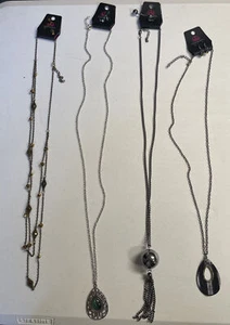 Lotto di 4 collane lunghe gioielli paparazzi - Foto 1 di 5