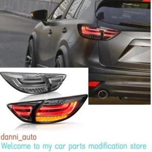 For 2012-18 Mazda CX5 CX-5 LED Rear Lamps Taillights Dynamic Signal Smoke Black - Bild 1 von 22