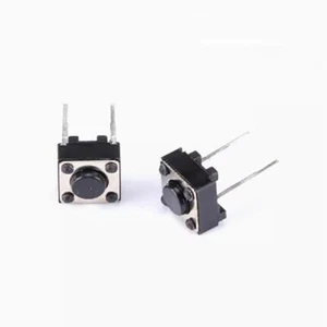 6x6mm Momentary Tactile Tact Push Button Switch 2Pin Through Hole 4.3mm 5mm 7mm - Picture 1 of 10