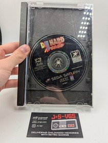 Sega Saturn Die Hard Arcade Disc w/ Case Back Cover No Manual