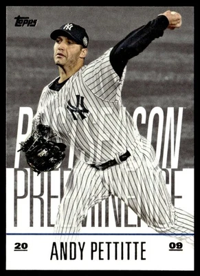 2018 Topps Update Postseason Preeminence Andy Pettitte New York Yankees #PO-30 - Image 1 of 2