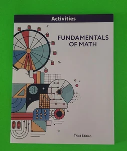 B447-170 * NEW, FUNDAMENTALS OF MATH ACTIVITIES MANUAL, 2022, 9781628568523 - Picture 1 of 1