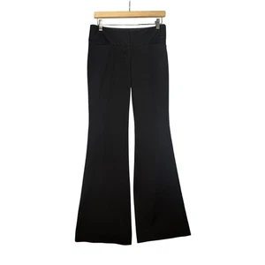 Pantalones de vestir acampanados negros Express Design Studio Editor 4R para mujer - Imagen 1 de 5