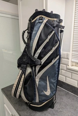 NIKE Blue/Black Stand Golf Bag ⛳ 6-Way Divider - Image 1 of 4