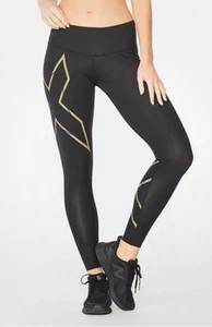 2XU Womens Light Speed Mid-Rise Compression Tights WA6523b Muscle Containment XL - Picture 1 of 15