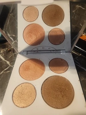 Becca SUNSETTER Face Palette Never Used Bronzer Highlighter Open Box - Image 1 of 3