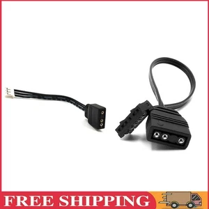 Für Coolmoon Fan Controller Adapterkabel Kleines 4Pin/6Pin auf 5V ARGB 3Pin Kabe - Afbeelding 1 van 10