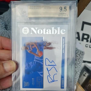 2019-20 Panini Encased RJ Barrett Knicks RC Rookie 42/49 BGS 9.5 with 10 auto - Picture 1 of 8
