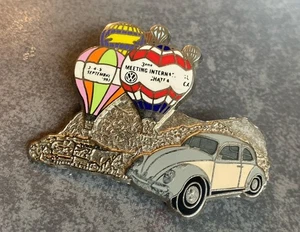 VW Käfer Ballon Pin Anstecknadel Emaille 45x33mm Made In France - Bild 1 von 2