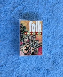 FOLK ESSENTIALS Cassette Tape Compilation John Denver Highwaymen - Picture 1 of 4