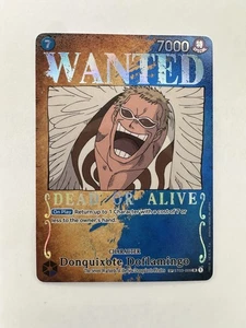 Donquixote Doflamingo ST03-009 SR WANTED SP English - Bild 1 von 2