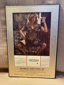 Vintage Advertising Desk Calendar 1979 “nudes” - Picture 1 of 6