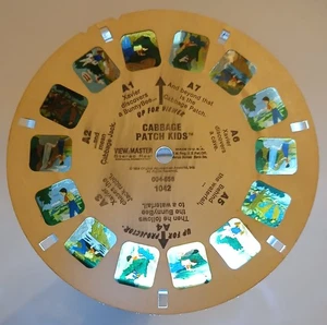 Carrete View Master Cabbage Patch Kids A View-master 1042 vintage 1984 - Imagen 1 de 4